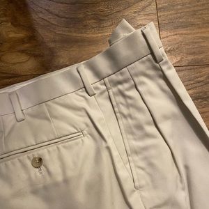 H&M Khaki Pleated Trouser